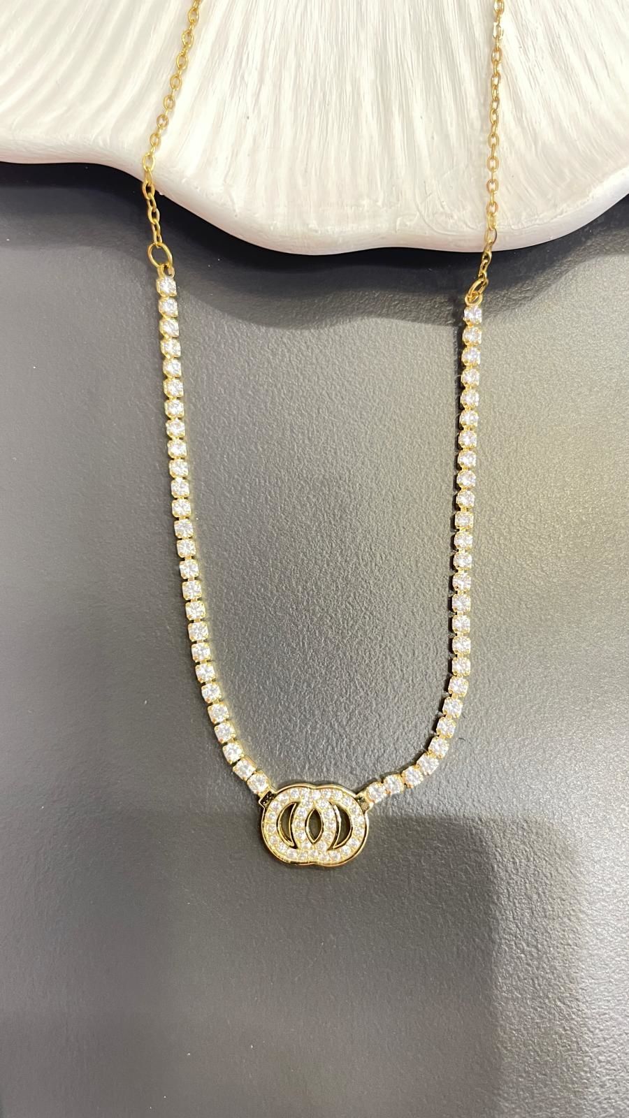 Chanel Su Yolu Çelik Kolye
